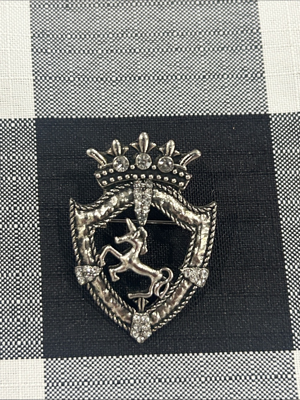 horse brooch